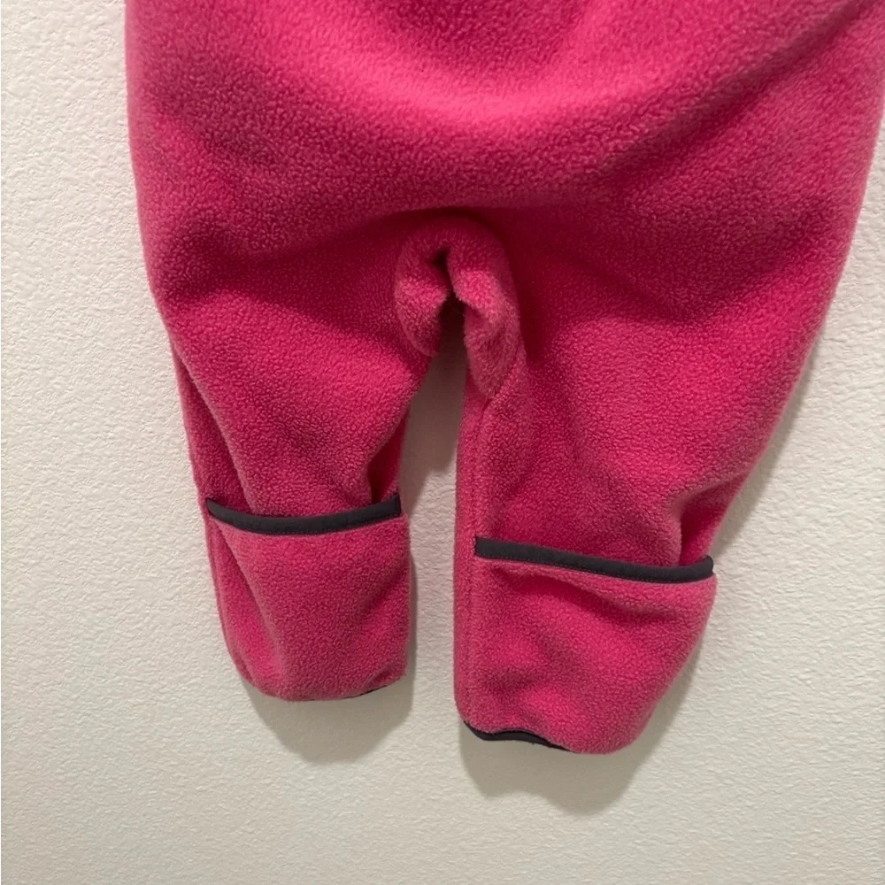 Columbia Pink Fleece Baby Bunting 12-18 Months